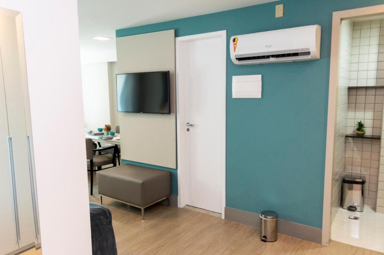 2703 Flat Beira Mar Av Boa Viagem Com Cozinha Aparthotel Recife Exterior photo